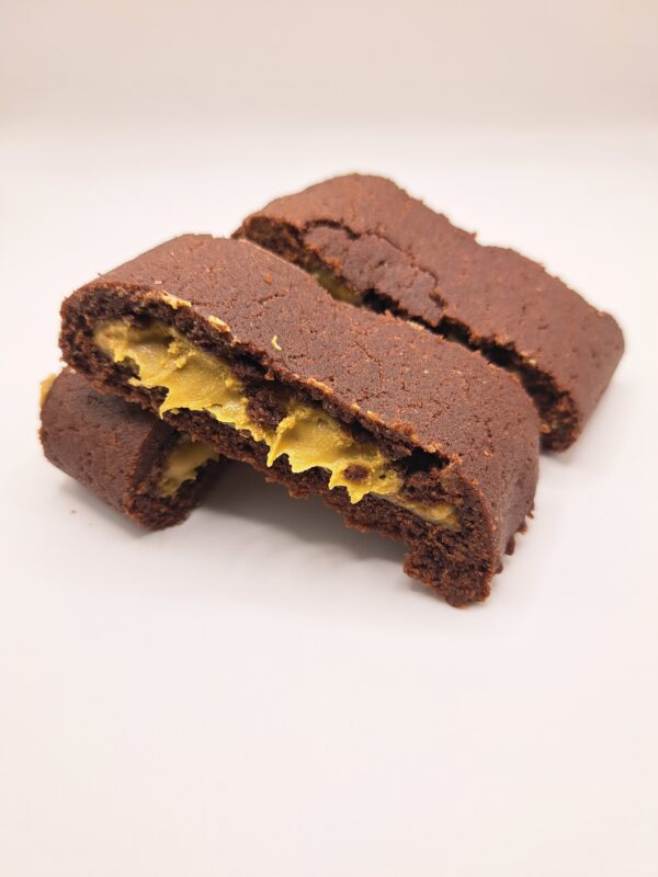 Strudel al cacao e pistacchio