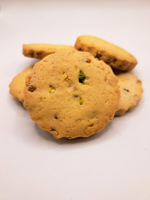 Biscotti caserecci con pistacchi